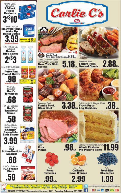 carlie c's|carlie c's weekly ads circular.